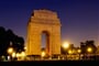 Brána Indie v noci (Dillí)