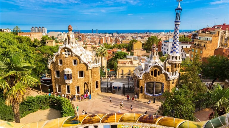 Poznávací zájezd Španělsko - Barcelona - Parc Guell