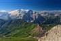 Itálie - Dolomity, výhledy z Sass Pordoi