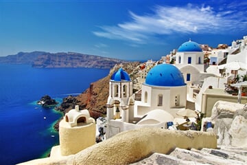 Řecko - Kykladské Ostrovy Paros A Santorini