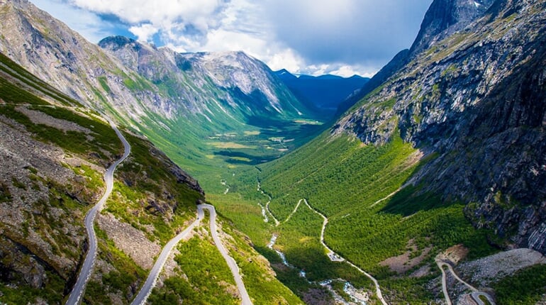 Norsko - Trollstigen
