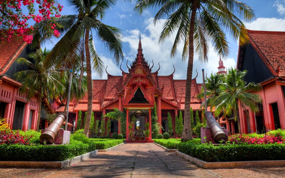 Národní muzeum v Phnom Penhu (Kambodža)