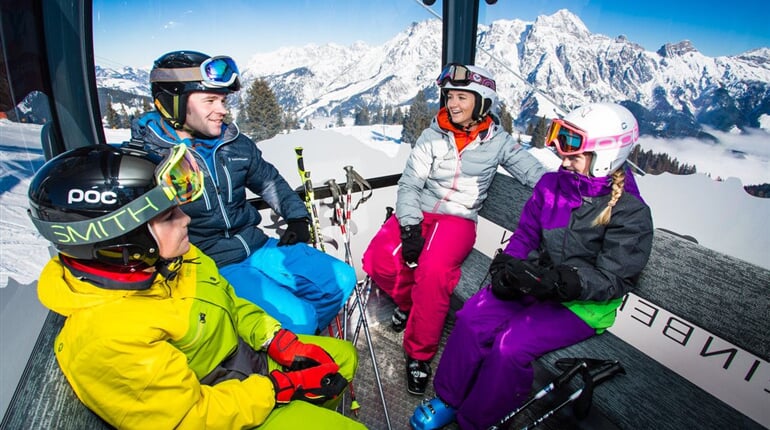 Saalbach Hinterglemm lyžování Rakousko A21