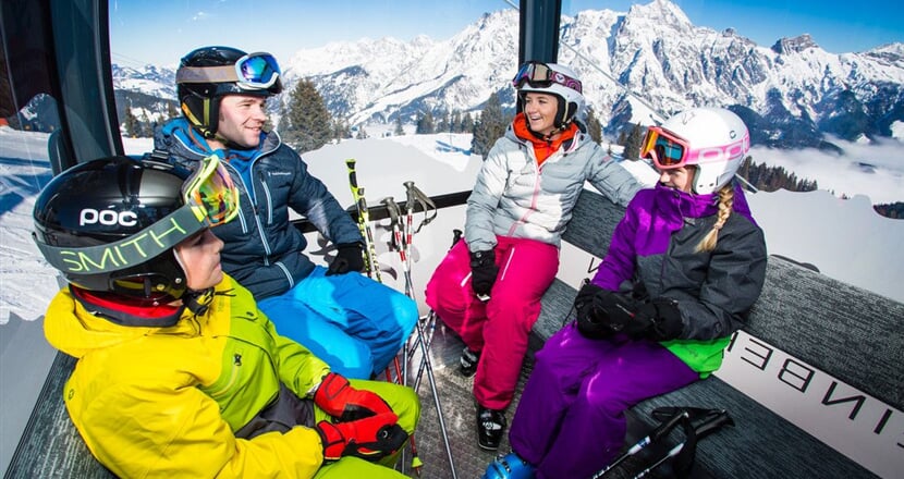 Saalbach Hinterglemm lyžování Rakousko A21