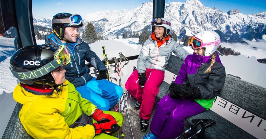 Saalbach Hinterglemm lyžování Rakousko A21