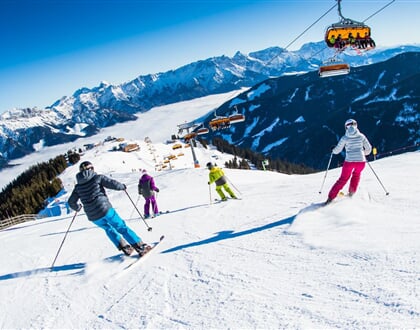 Saalbach Hinterglemm lyžování Rakousko A21