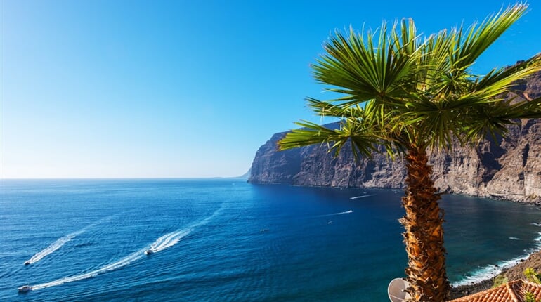 Poznávací zájezd Španělsko - Kanárské ostrovy Tenerife Los Gigantes