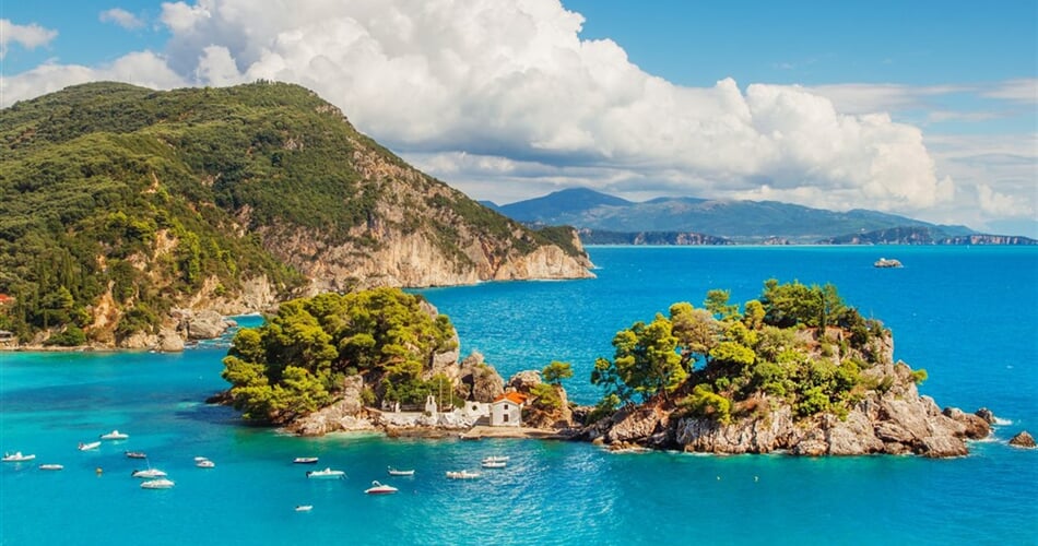 Řecko - Parga - ostrůvek Panagia