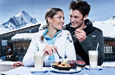 Lyžování Rakousko ledovec Kitzsteinhorn Kaprun vše v ceně