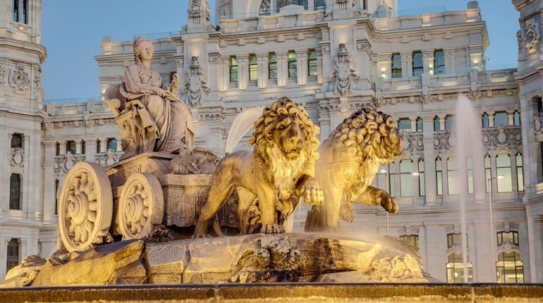 Poznávací zájezd Španělsko - Madrid - Cibeles