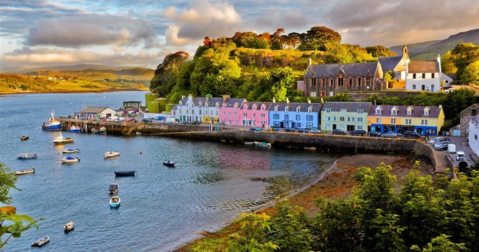 Poznávací zájezd - Skotsko - ostrov Skye, Portree