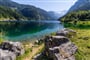 Turistika Rakouské Alpy - jezero Gosausee