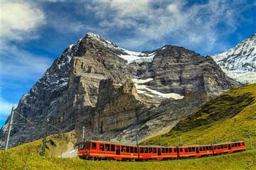 Švýcarsko A Glacier Express
