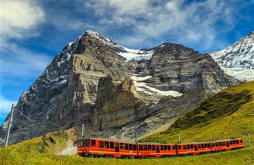 Švýcarsko A Glacier Express