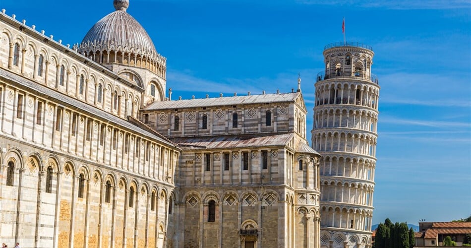 Itálie - šikmá věž v Pise
