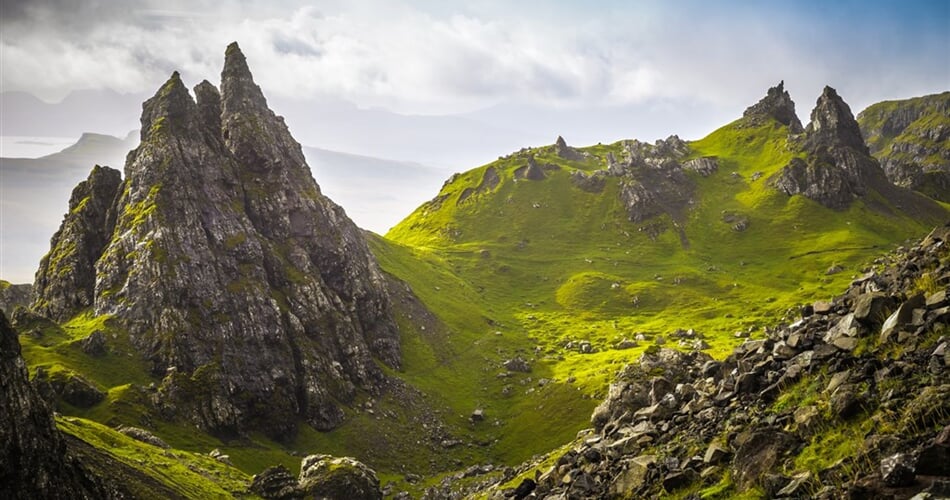 Poznávací zájezd - Skotsko - ostrov Skye - Old Man of Storr