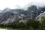 Norsko - Trollvegen, nejvyšší kolmá stěna Evropy, přes 1100 metrů