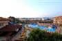 Hotel Eftalia Village: fotografie vybavení exteriérů a interiérů ubytování.
