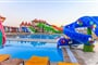 Hotel Eftalia Village: fotografie vybavení exteriérů a interiérů ubytování.