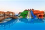 Hotel Eftalia Village: fotografie vybavení exteriérů a interiérů ubytování.