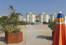 Bibione - Apartmány Girasole, přímo u pláže