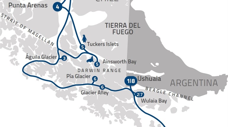 darwin-ushuaia-trasa