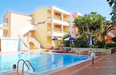 Heraklion - Apartmánový dům Sunset - Kréta