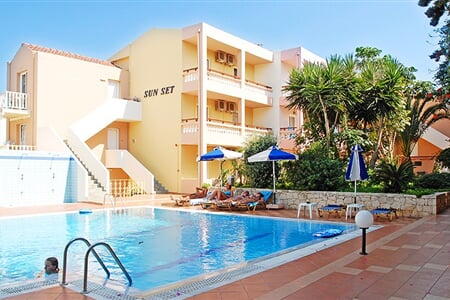 Heraklion - Apartmánový dům Sunset - Kréta