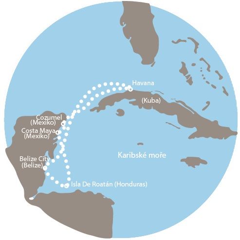 mapka kuba