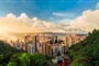Číná - Hong Kong, záliv Victoria
