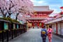 Japonsko - Tokyo, chrám v Asakuse