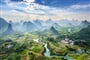 Čína - město Guilin