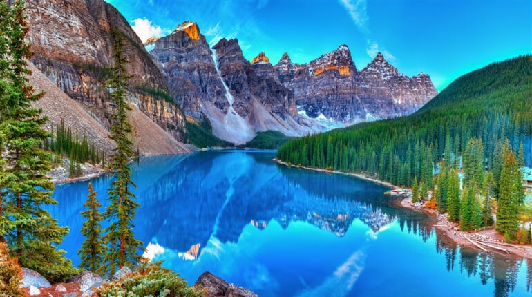 Kanada - jezero Moraine