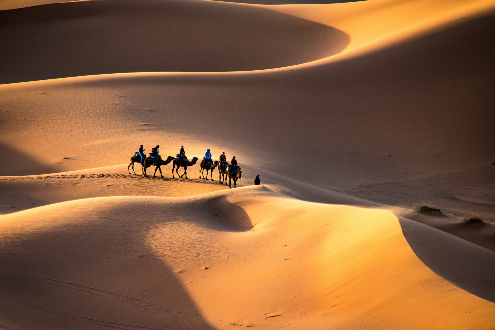 Maroko - Sahara, poblíž Merzouga