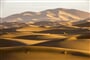 Písečné duny -  Erg Chebbi poblíž Merzouga - jihovýchodní Maroko