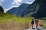Réunion - horské údolí Mafate