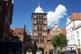 Německo - Lübeck - Burgtorr, druhá zachovalá městská brána, 1444, N.Peck