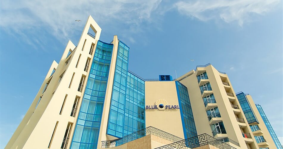 Hotel Blue Pearl: fotografie vybavení exteriérů a interiérů ubytování.