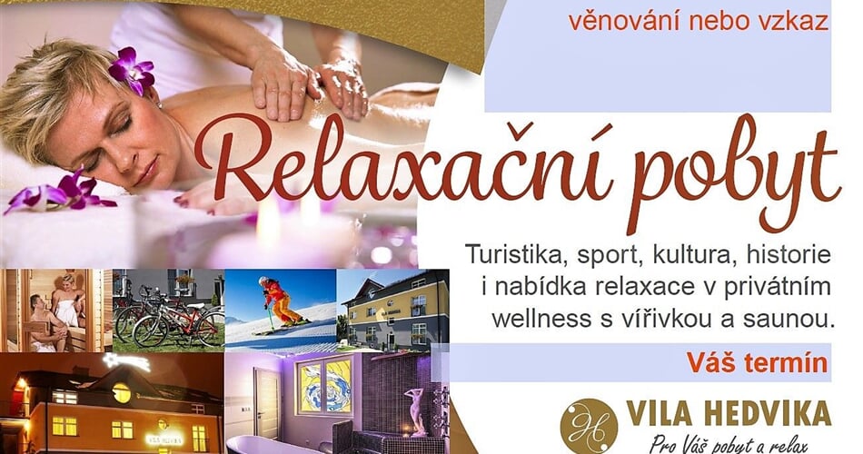 01 Vánoční relax Beskydy Vila Hedvika