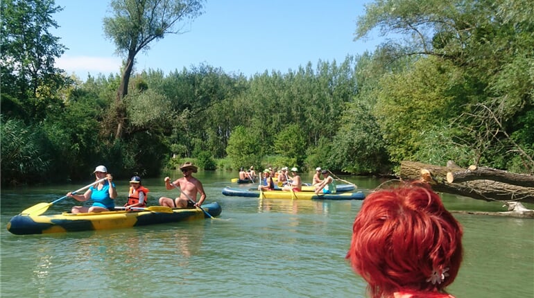 Foto - Dunaj - 6denní voda  - vnitrozemská delta