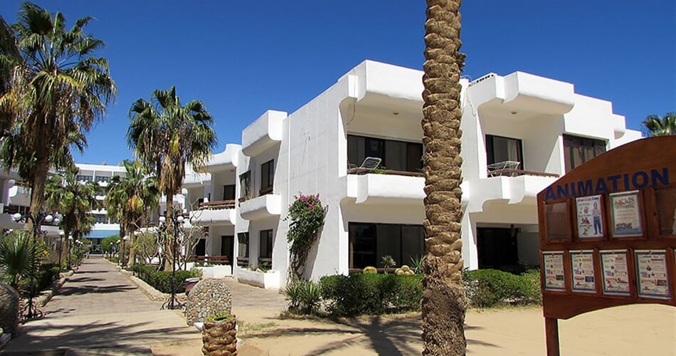 Hotel Marlin Inn Azur Resort: fotografie vybavení exteriérů a interiérů ubytování.