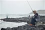 Rybář na severním pobřeží ostrova © Foto: Martin Hájek