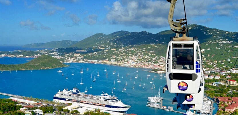 Charlotte Amalie, Svatý Tomáš