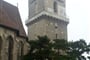 Rakousko - Perchtoldsdorf, Wehrturm, 1450-1521 jako obranná věž a zvonice, po vypálení města J.Hunyádim obnovena (foto A.Frčková)