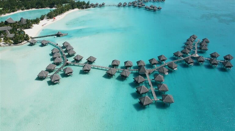 Foto - Bora Bora - Tahiti, Le Meridien Bora Bora *****, Bora Bora, Intercontinental Resort **** Tahiti