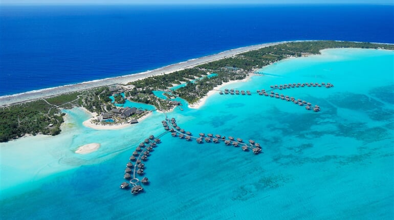 Foto - Bora Bora - Tahiti, Four Seasons Bora Bora Resort ***** , Bora Bora, Intercontinental Resort **** Tahiti