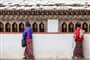 Bhutan - Bhutanese people made merit at the temple._shutterstock_5461517381