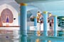 Krytý bazén ve wellness centru, Arbatax, Sardinie