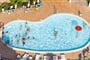 Dětský bazén, Villasimius, Sardinie