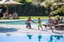 Dětský bazén v mini klubu, Chia, Sardinie